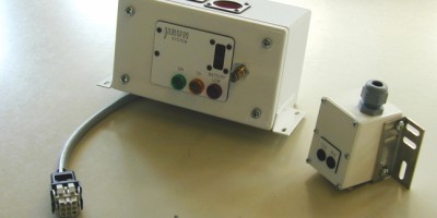 Inclinometro: trasmettitore e ricevitore/Inclinometer: transmitter and receiver